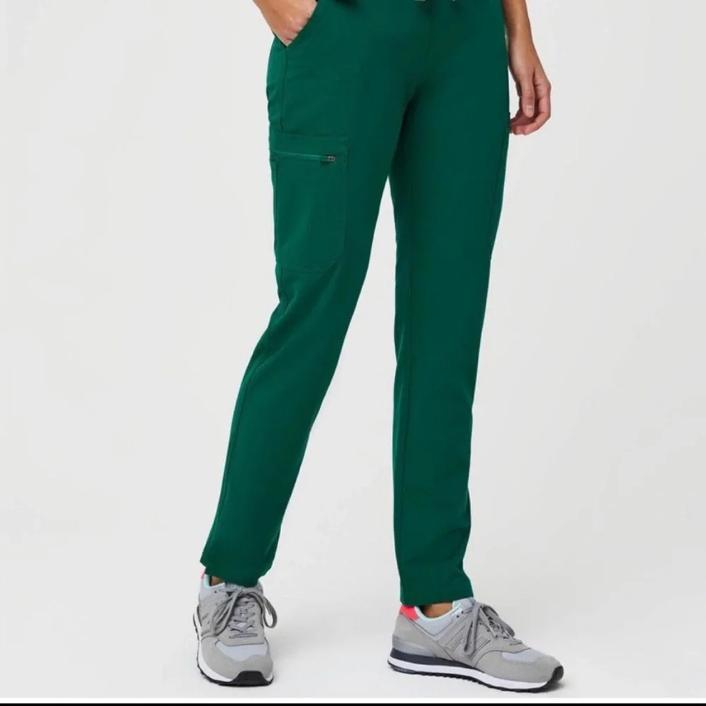 FIGS Yola Skinny Scrub Pants Green XL - Picture 1 of 7